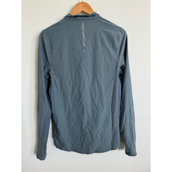No Bull Thin Running Jacket- Mens size Small Blue Grey - Picture 4 of 6